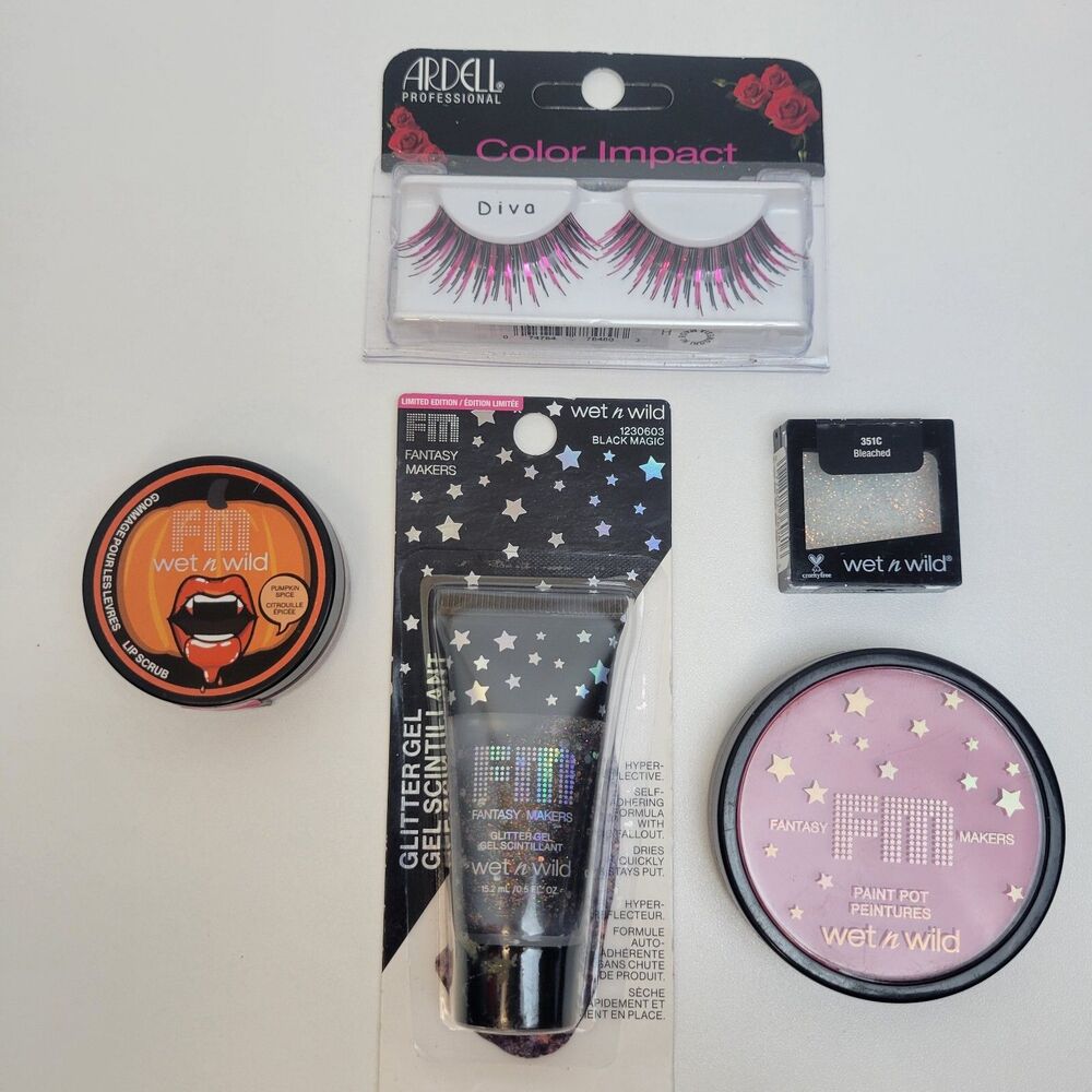 Fm wet and wild hallowen makeup bundle glitter gel